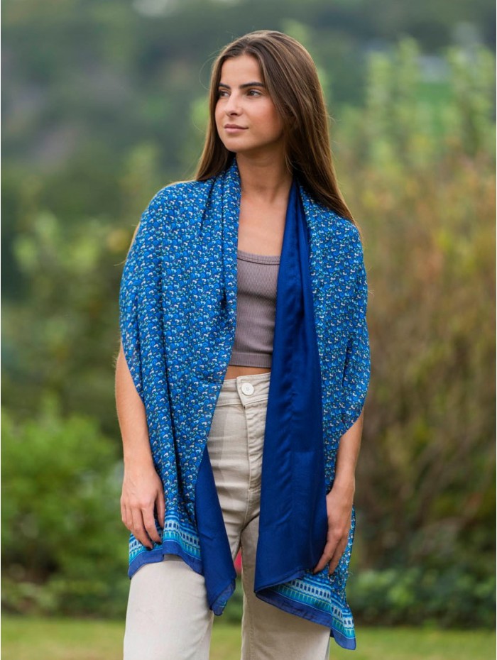 Foulard double en soie ASK252CDB
