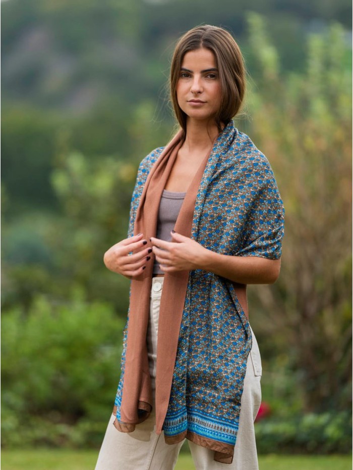 Foulard double en soie ASK252CDB