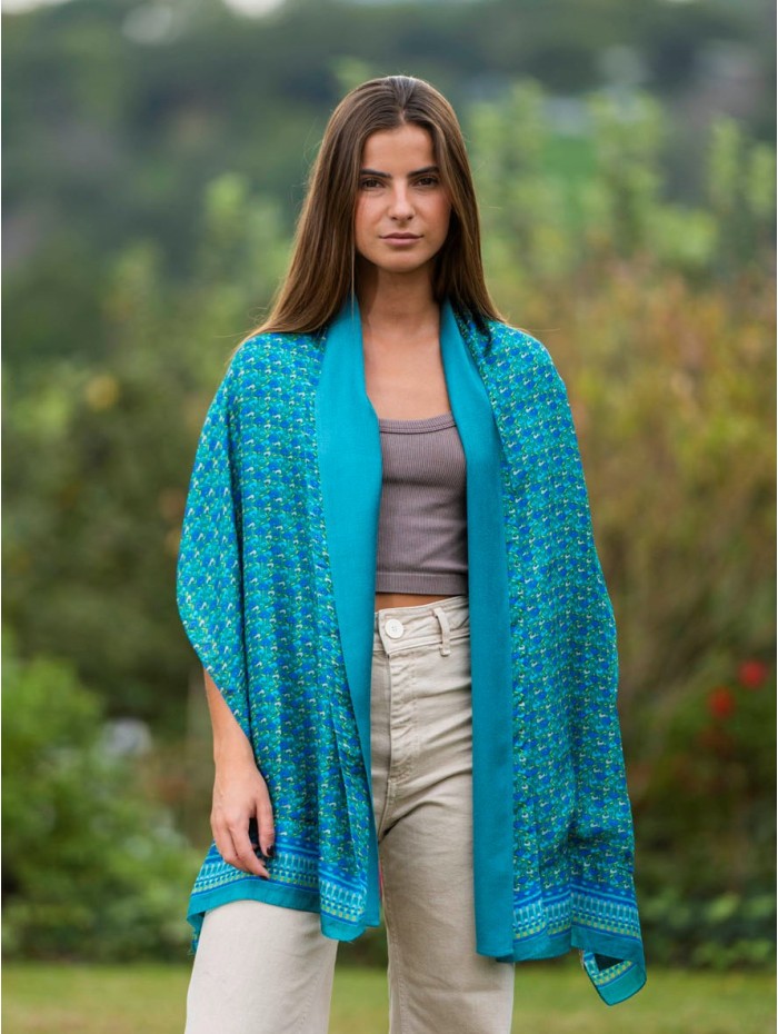 Foulard double en soie ASK252CDB