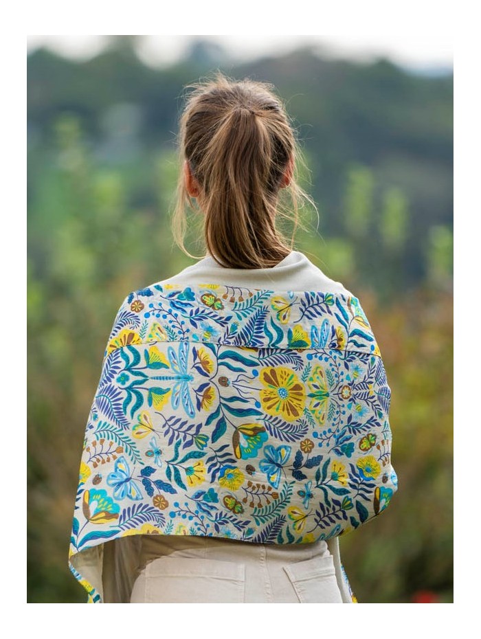 Foulard double en soie ASK253CD