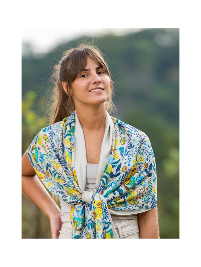 Foulard double en soie ASK253CD