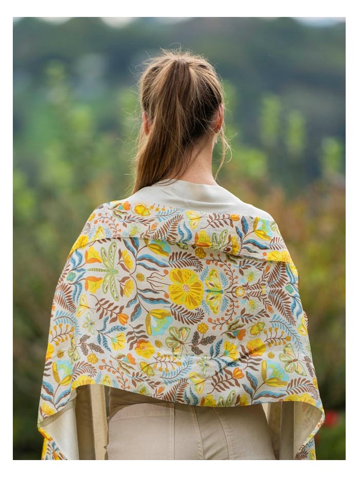 Foulard double en soie ASK253CD
