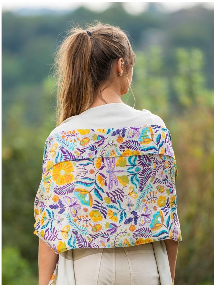 Foulard double en soie ASK253CD