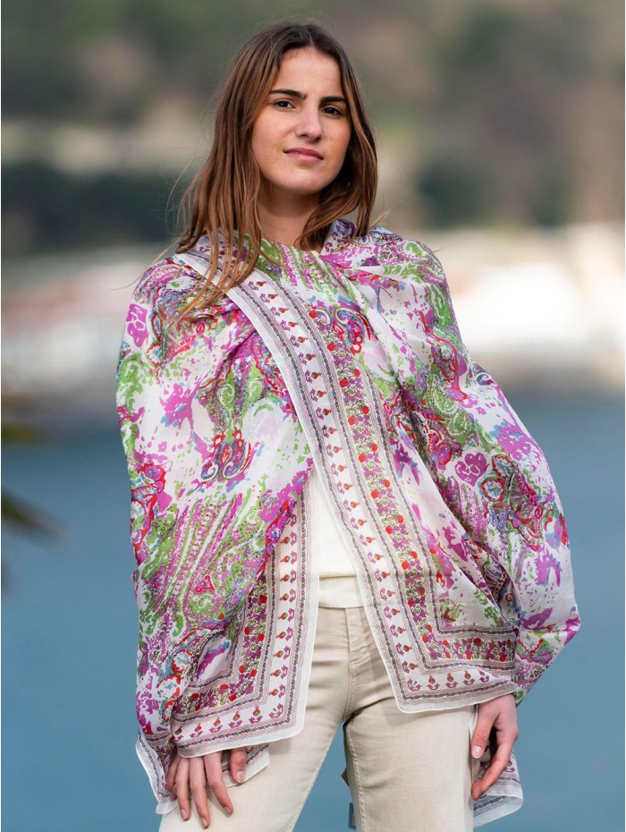 Foulard en soie ATU308C
