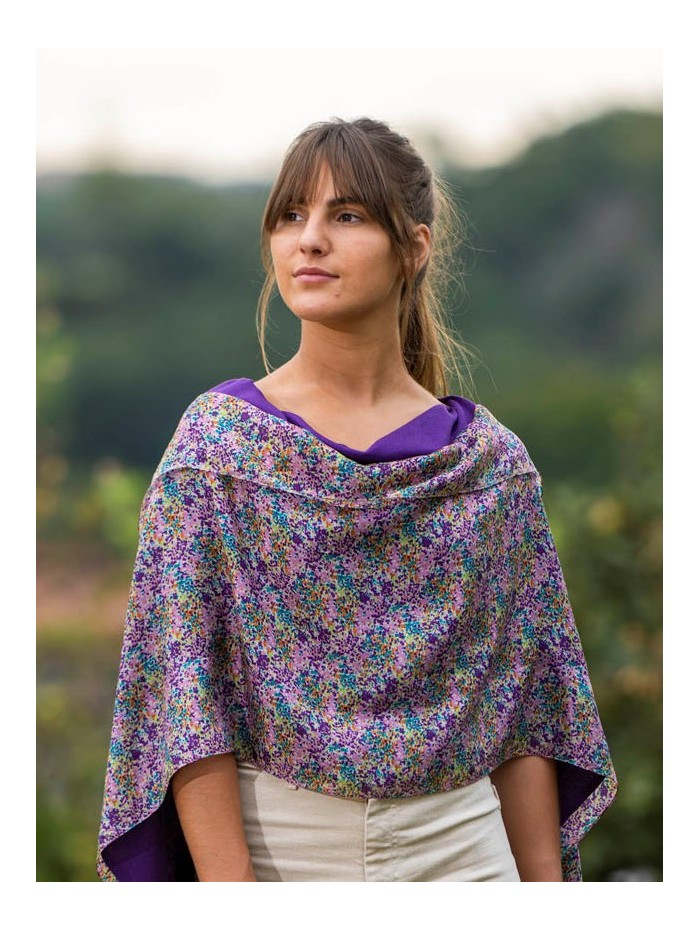 Foulard double en soie ASK254CD