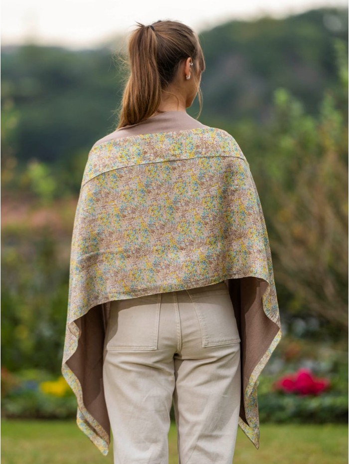 Foulard double en soie ASK254CD