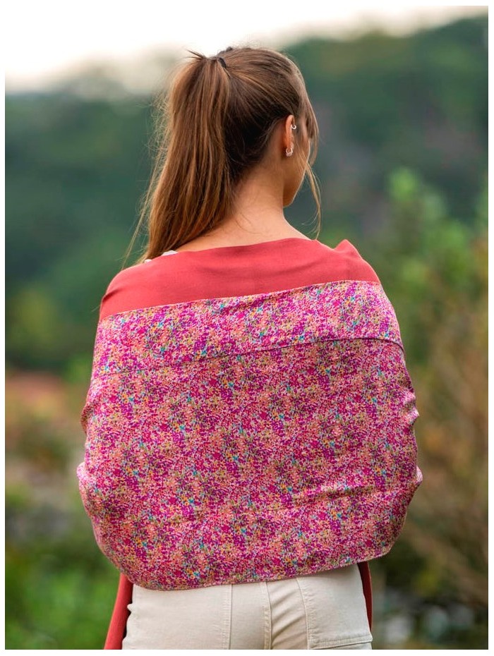 Foulard double en soie ASK254CD