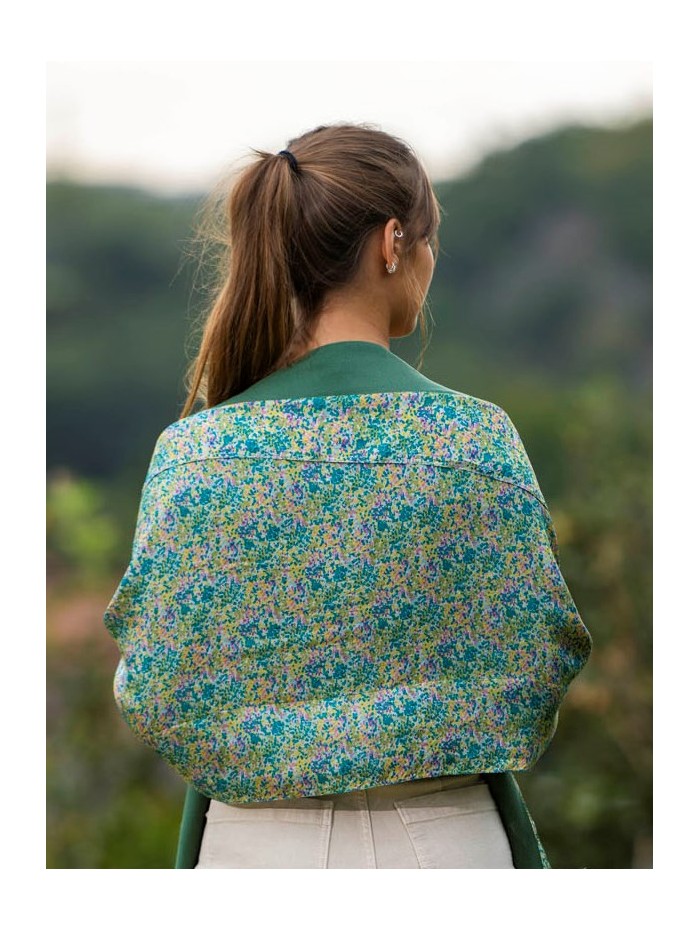 Foulard double en soie ASK254CD