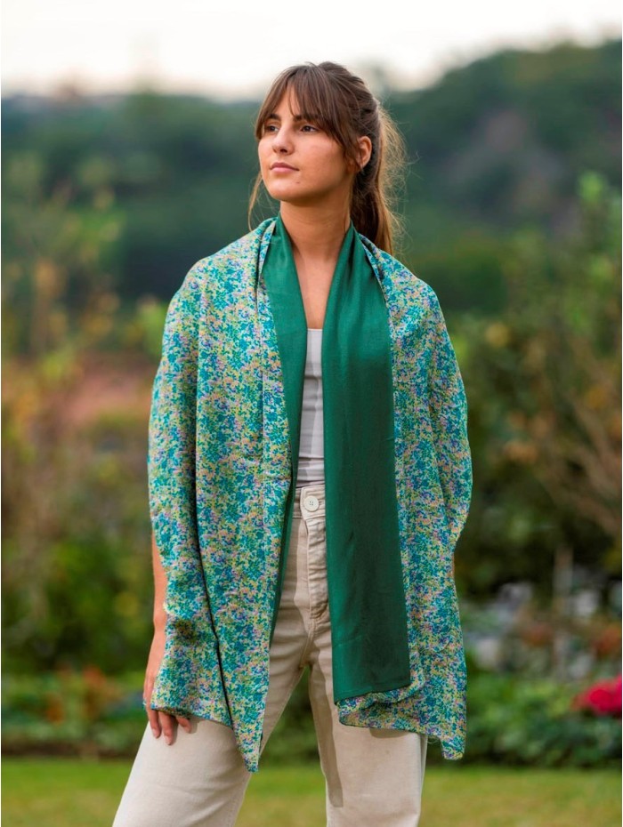 Foulard double en soie ASK254CD