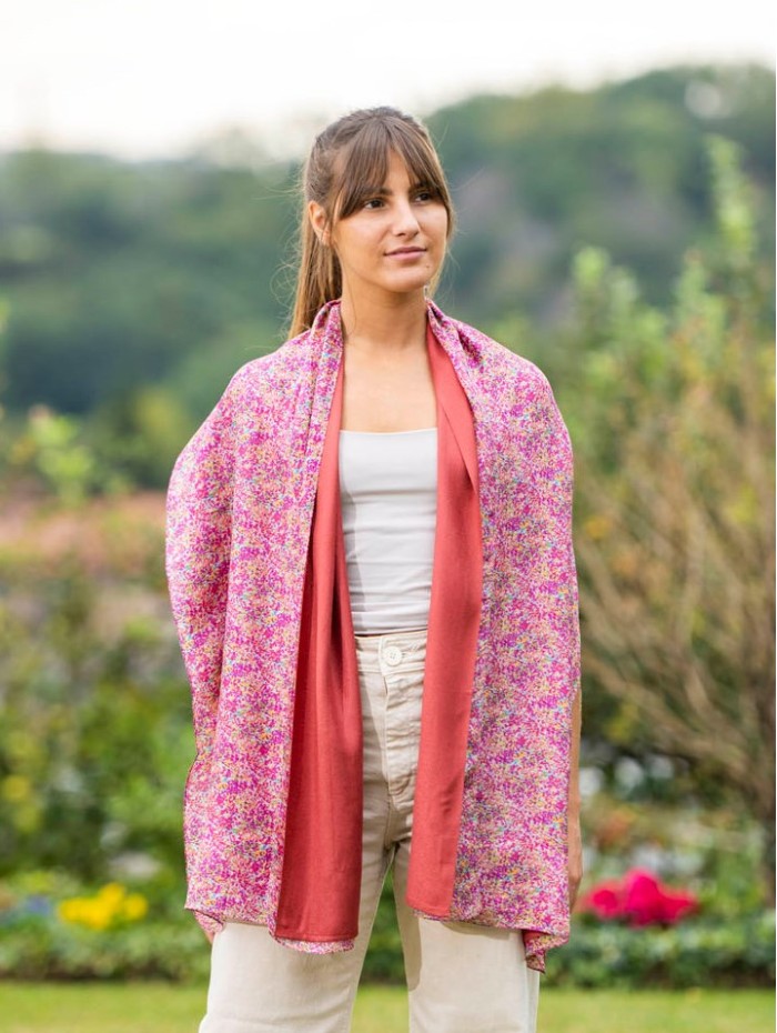 Double silk foulard ASK254CD