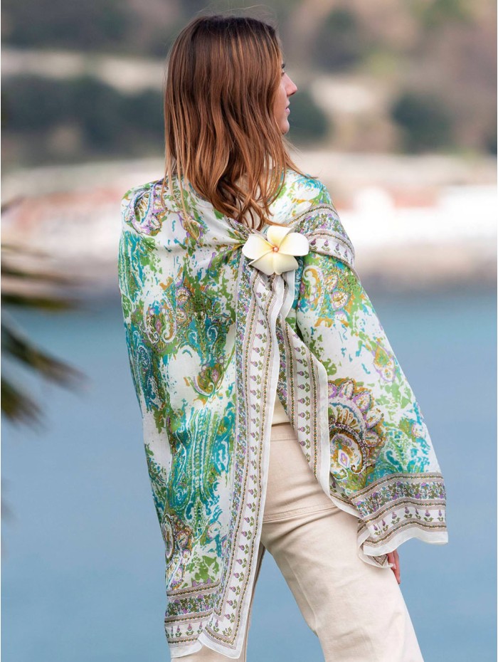 Foulard en soie ATU308C