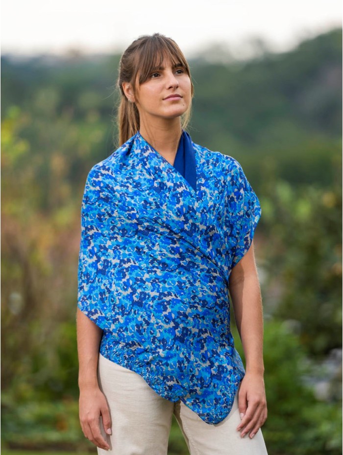 Foulard double en soie ASK255CD