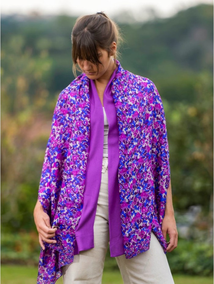 Foulard double en soie ASK255CD