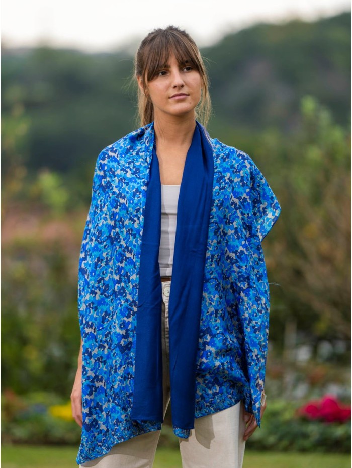 Foulard double en soie ASK255CD