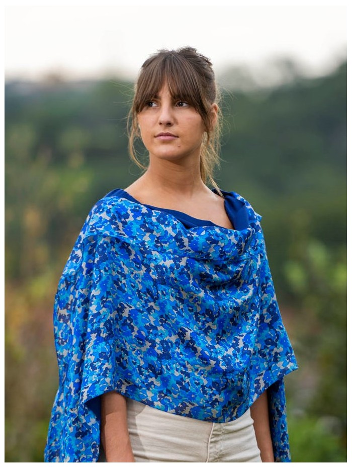 Foulard double en soie ASK255CD