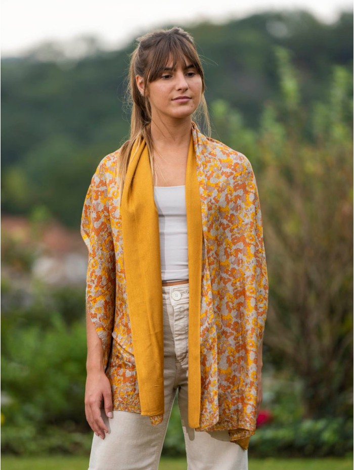 Foulard double en soie ASK255CD