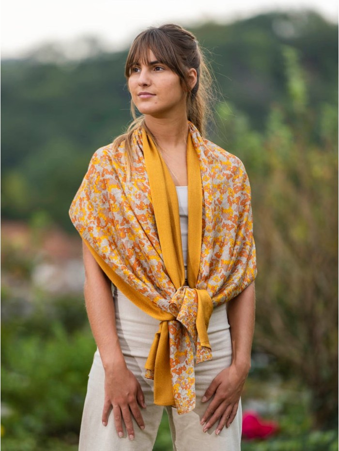 Foulard double en soie ASK255CD