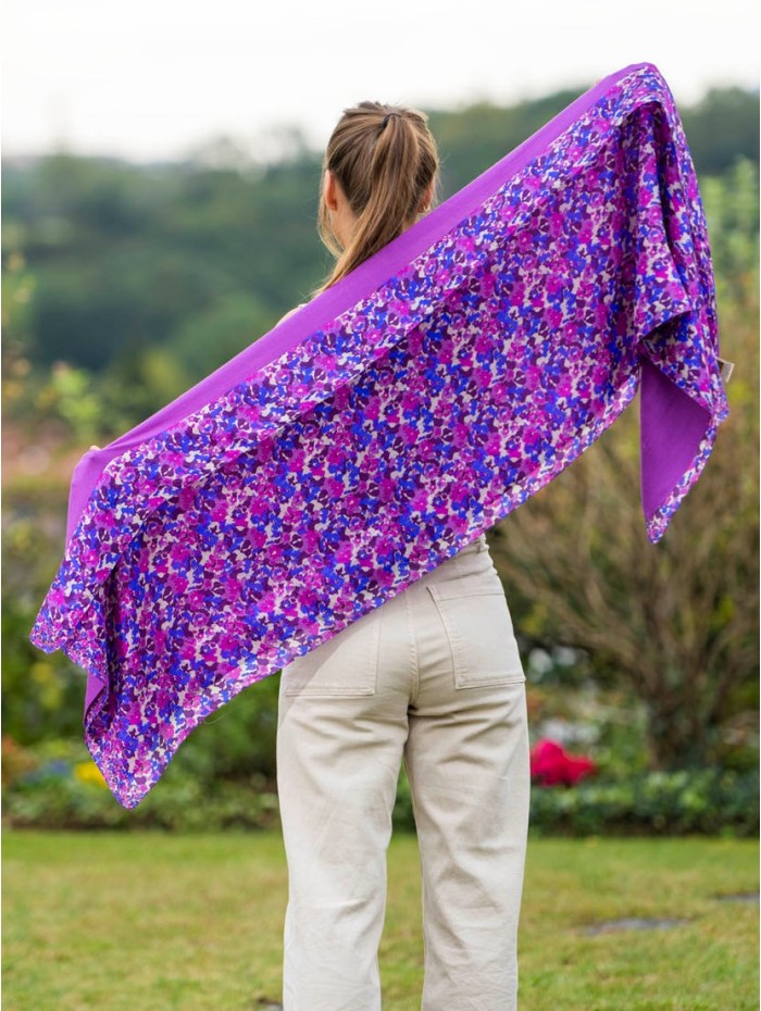 Foulard double en soie ASK255CD