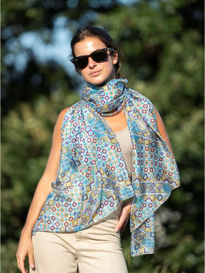Foulard en soie ASK256C