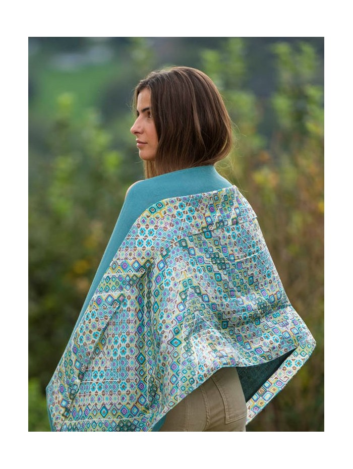 Foulard double en soie ASK256CD