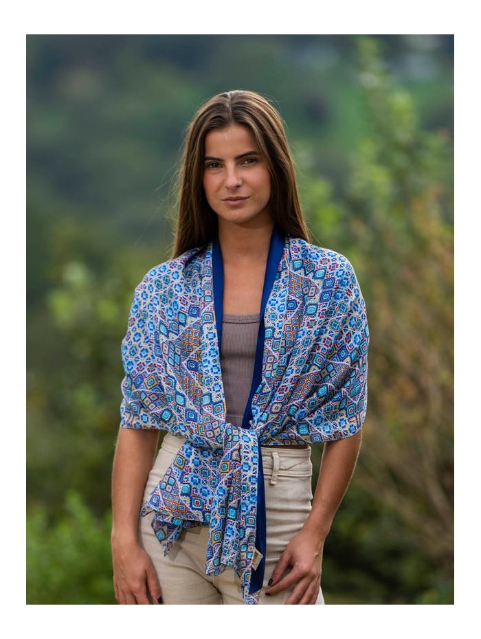 Fular de seda doble ASK256CD