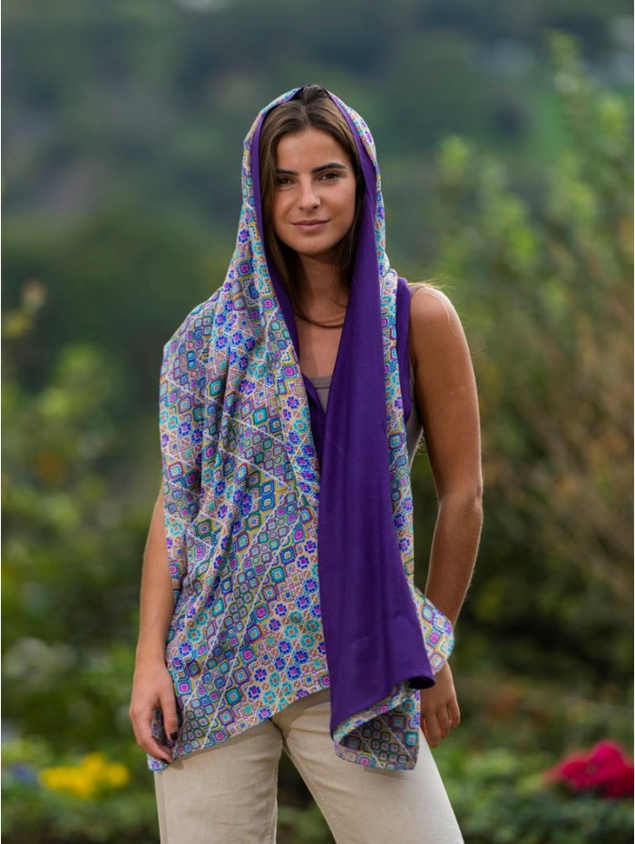 Foulard double en soie ASK256CD