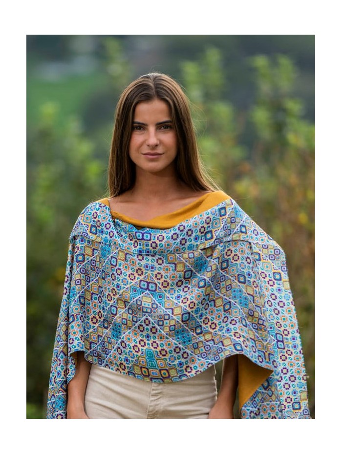 Foulard double en soie ASK256CD