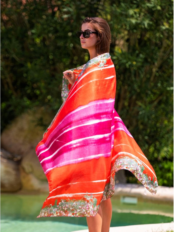 Silk foulard ATU305C