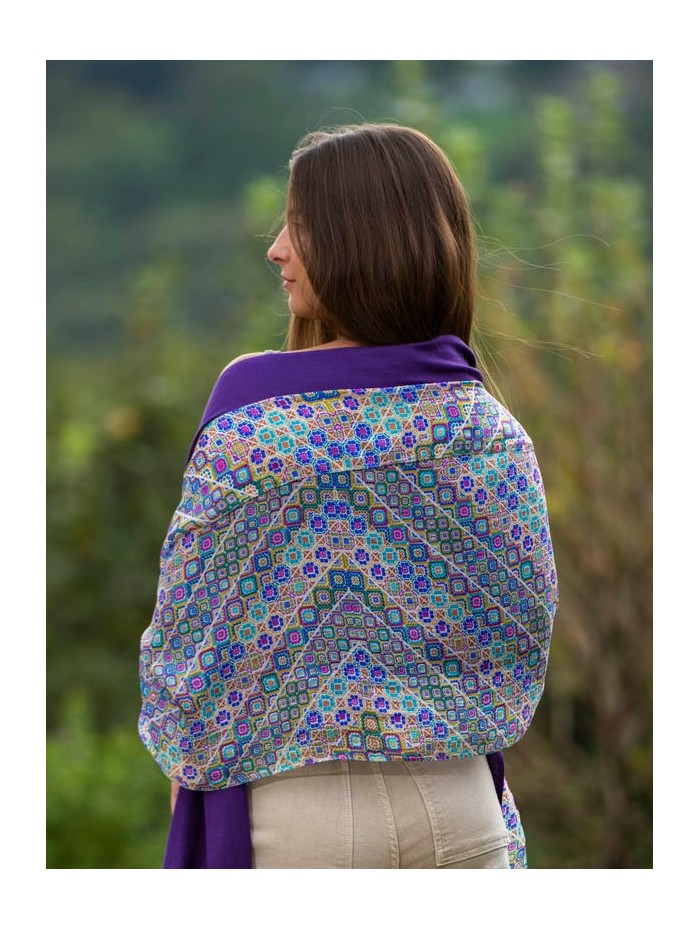 Foulard double en soie ASK256CD