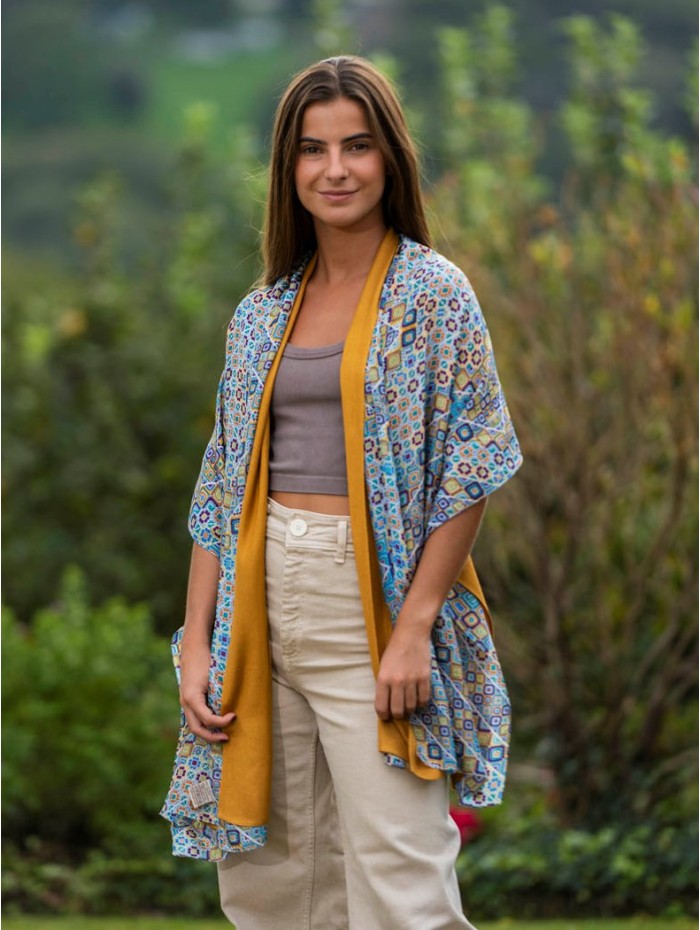 Foulard double en soie ASK256CD