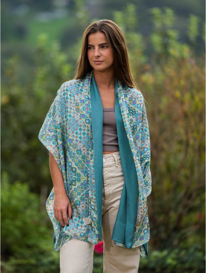 Foulard double en soie ASK256CD