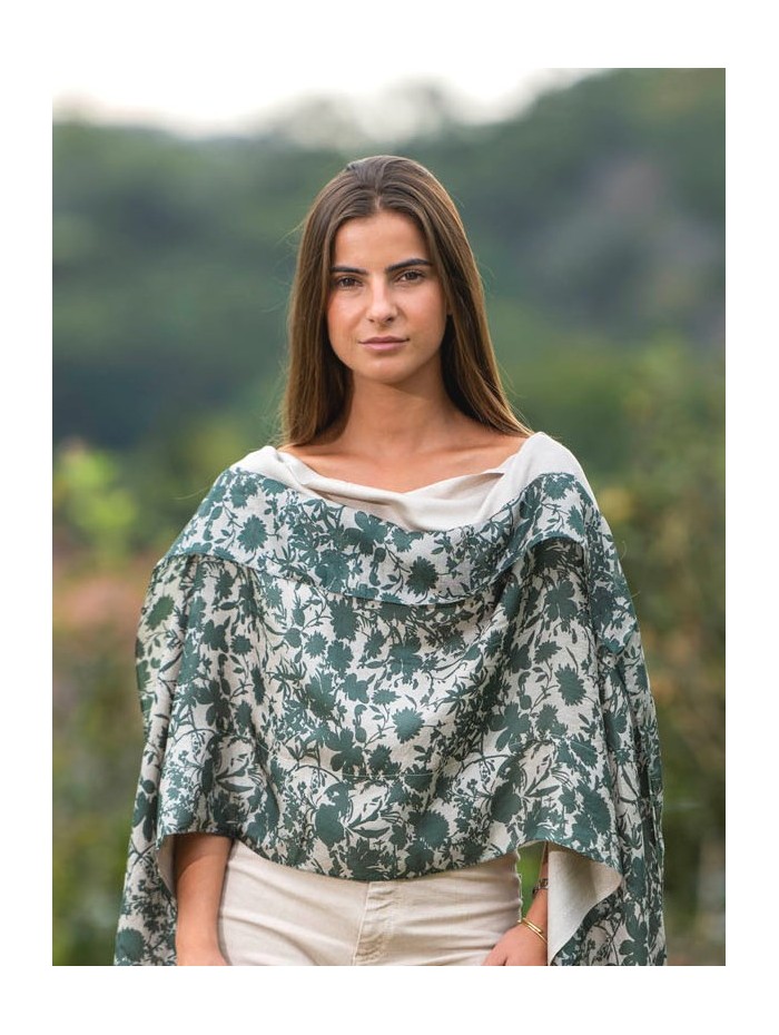 Fular de seda doble ASK257CDA