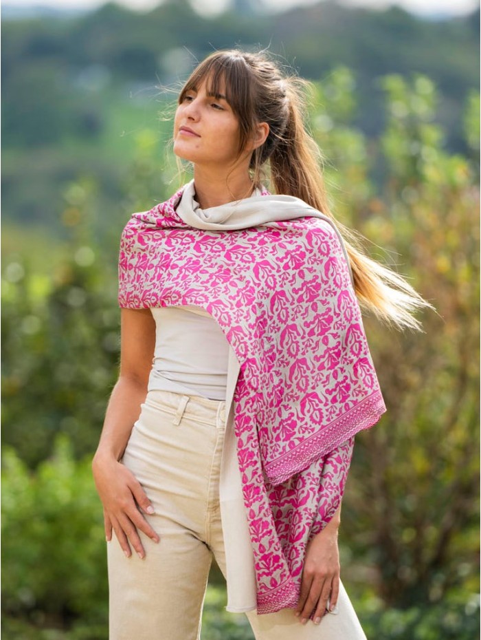 Double silk foulard ASK257CD
