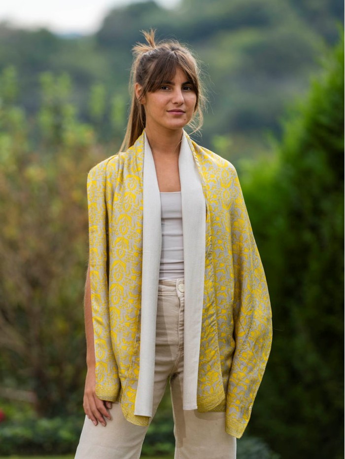 Double silk foulard ASK257CD