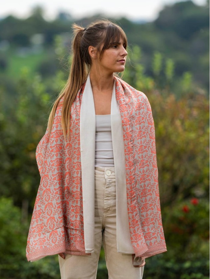 Double silk foulard ASK257CD