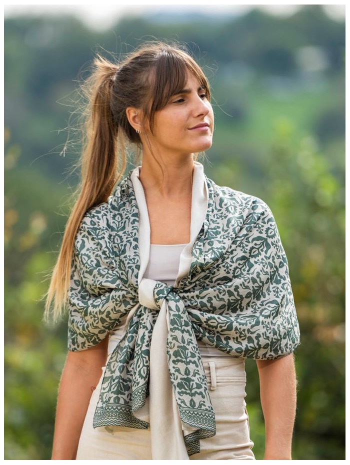 Double silk foulard ASK257CD