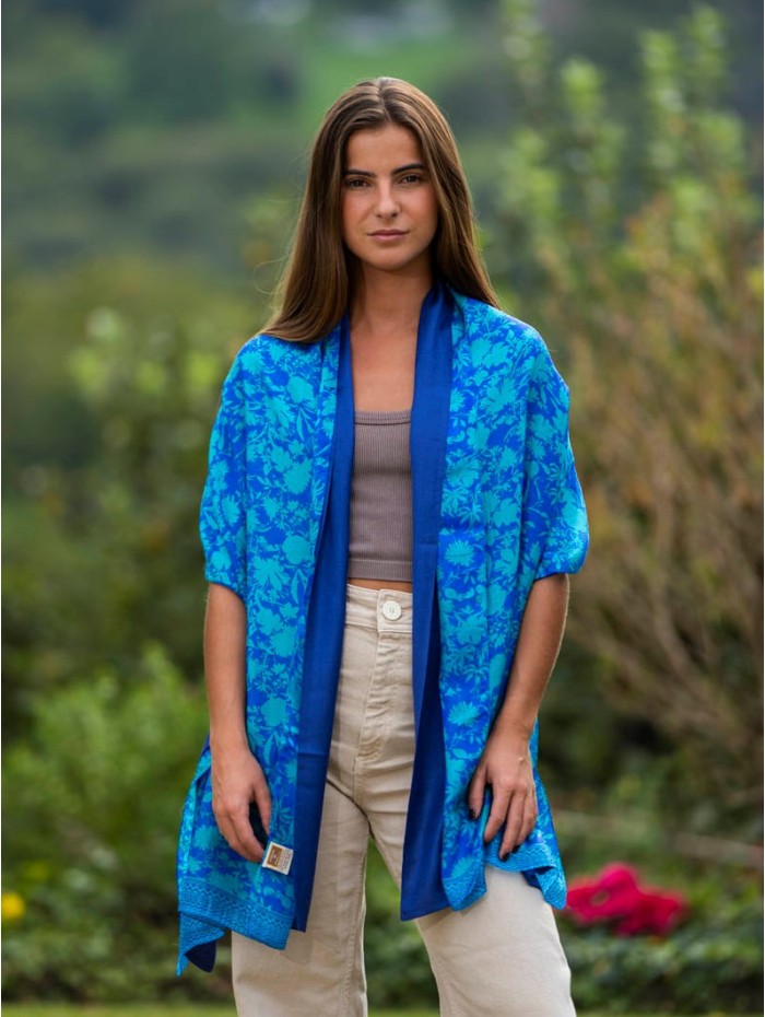 Foulard double en soie ASK258CDA