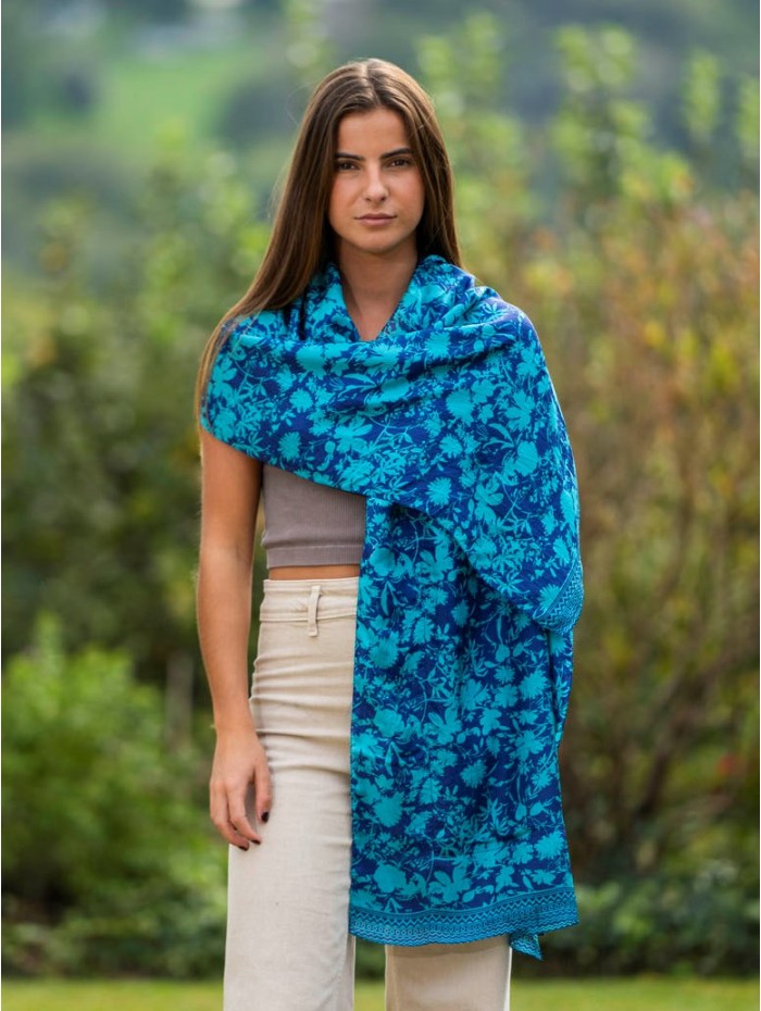 Foulard double en soie ASK258CDA