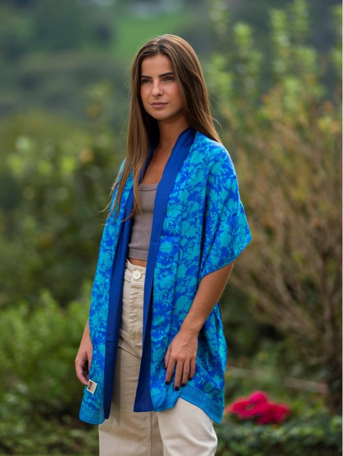 Foulard double en soie ASK258CDA