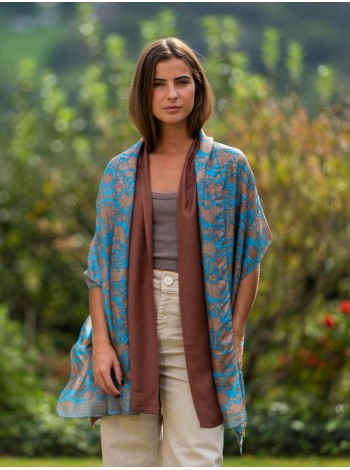 Fular de seda doble ASK258CDA