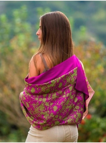 Fular de seda doble ASK258CDA