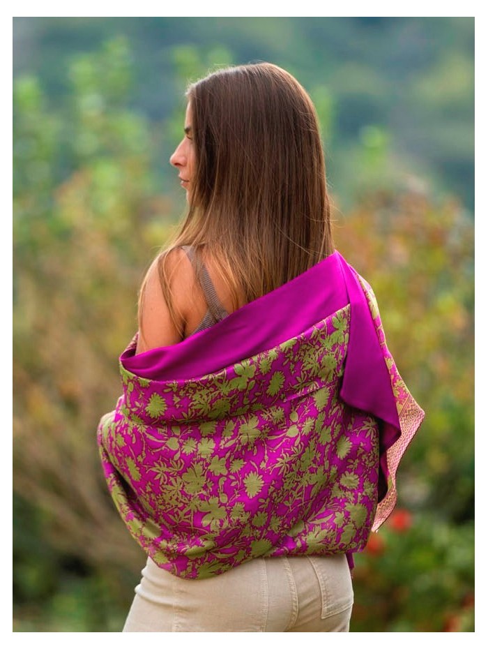Foulard double en soie ASK258CDA