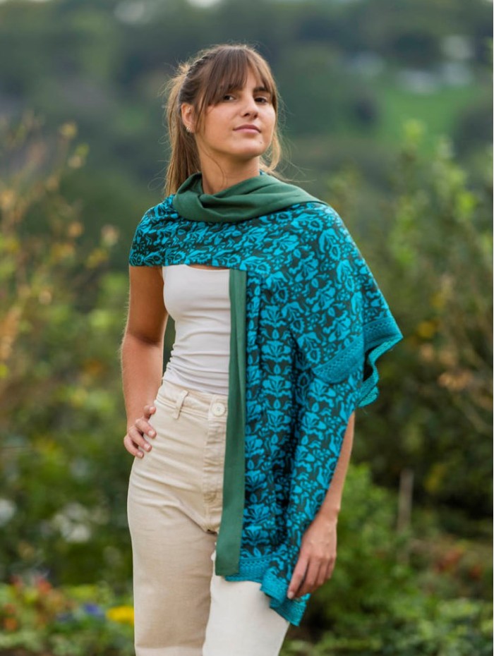 Double silk foulard ASK258CDB