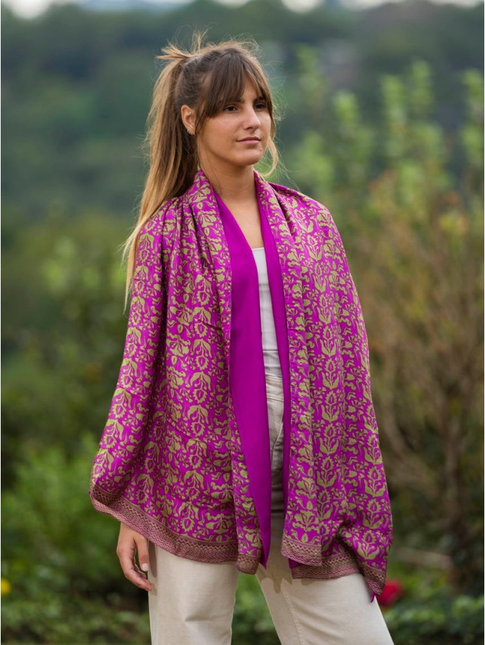 Double silk foulard ASK258CDB