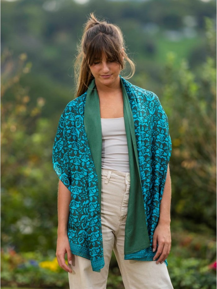 Double silk foulard ASK258CDB