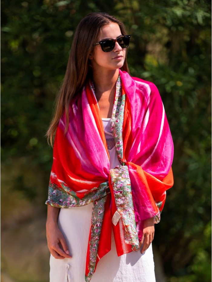 Foulard en soie ATU305C