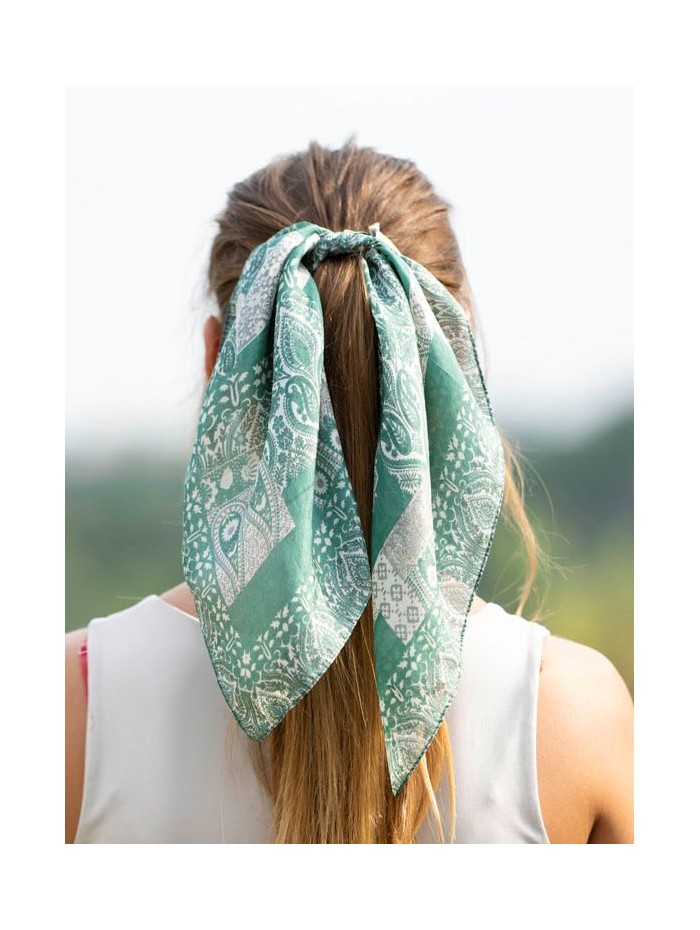 Silk small scarves ASK40P - Pack of 5 colors