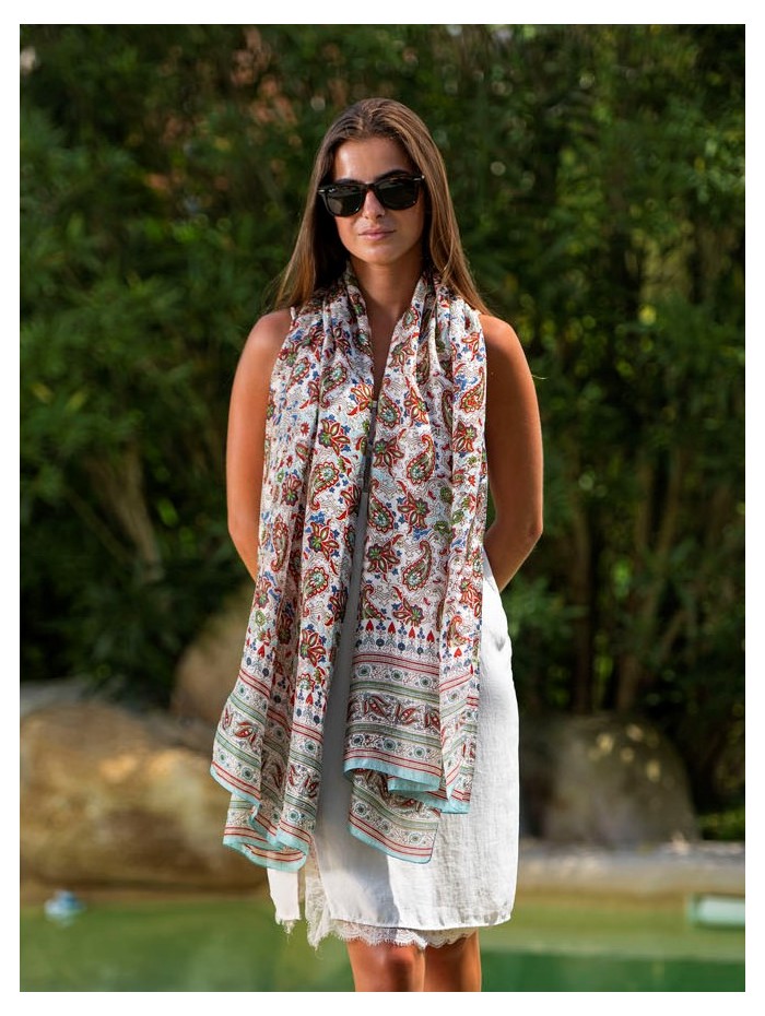 Foulard en soie ATU301C