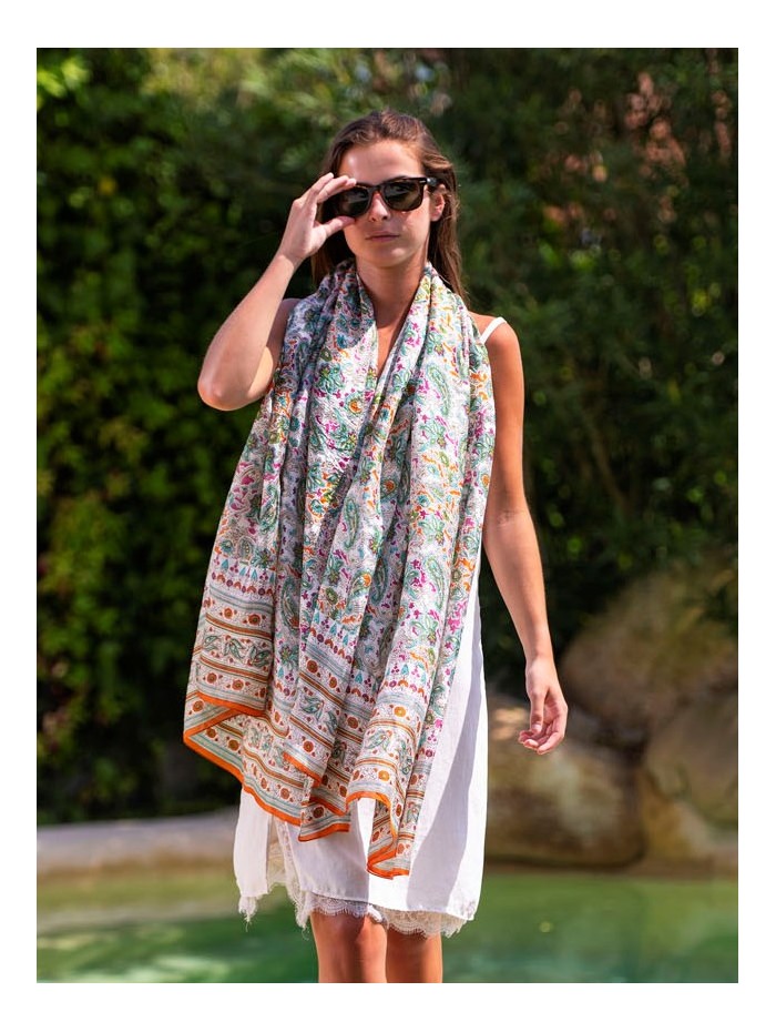 Foulard en soie ATU301C