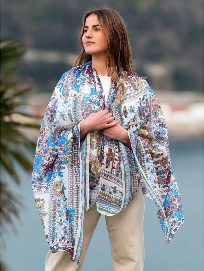Foulard en soie ATU297C
